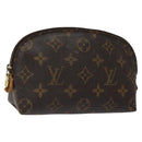 LOUIS VUITTON Monogram Pochette Cosmetic PM Cosmetic Pouch M47515 LV Auth 116999-1