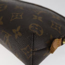 LOUIS VUITTON Monogram Pochette Cosmetic PM Cosmetic Pouch M47515 LV Auth 116999-15