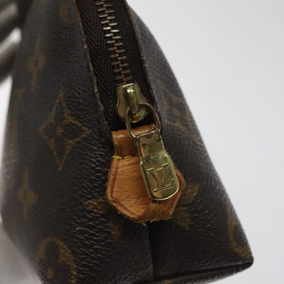 LOUIS VUITTON Monogram Pochette Cosmetic PM Cosmetic Pouch M47515 LV Auth 116999