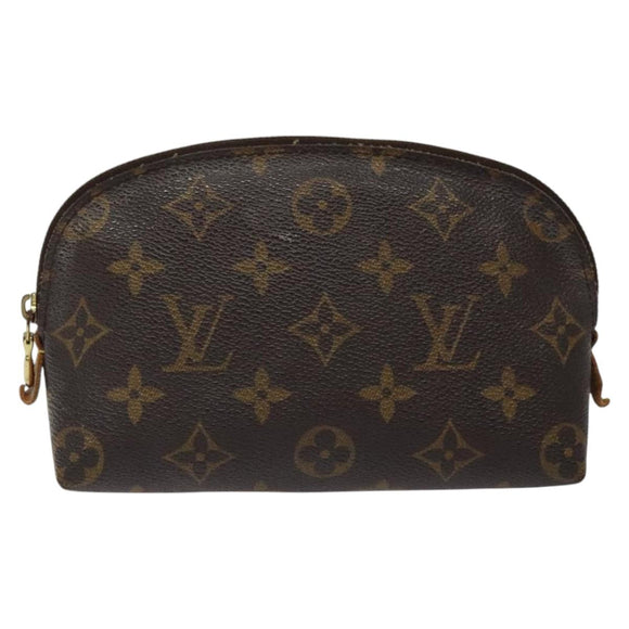 LOUIS VUITTON Monogram Pochette Cosmetic PM Cosmetic Pouch M47515 LV Auth 116999
