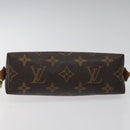 LOUIS VUITTON Monogram Pochette Cosmetic PM Cosmetic Pouch M47515 LV Auth 116999-6