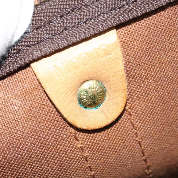 LOUIS VUITTON Monogram Keepall 60 Boston Bag M41422 LV Auth 117007