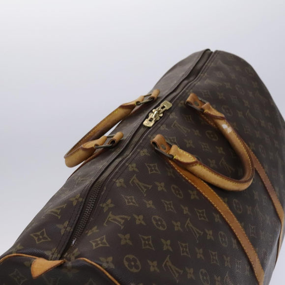 LOUIS VUITTON Monogram Keepall 60 Boston Bag M41422 LV Auth 117007