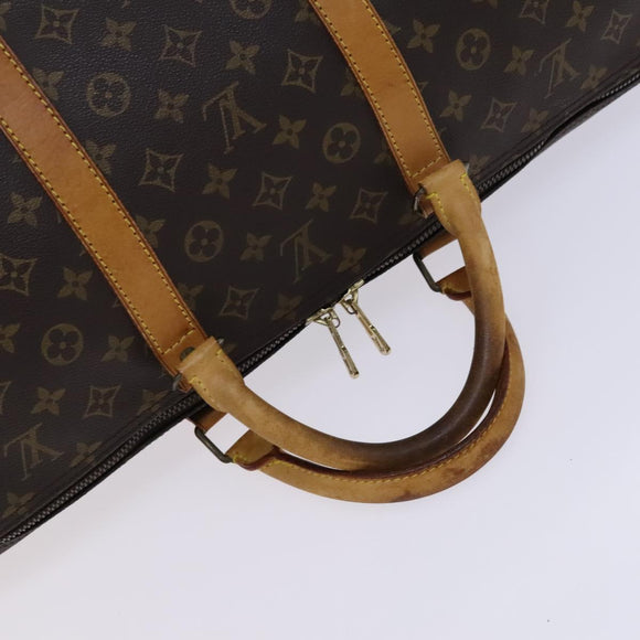 LOUIS VUITTON Monogram Keepall 60 Boston Bag M41422 LV Auth 117007