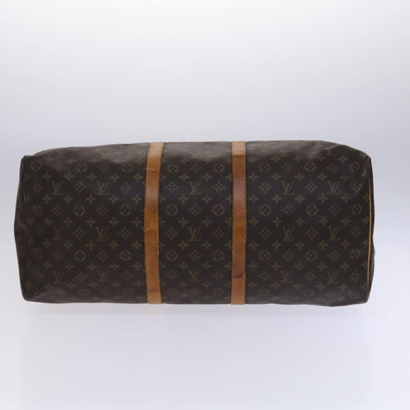 LOUIS VUITTON Monogram Keepall 60 Boston Bag M41422 LV Auth 117007