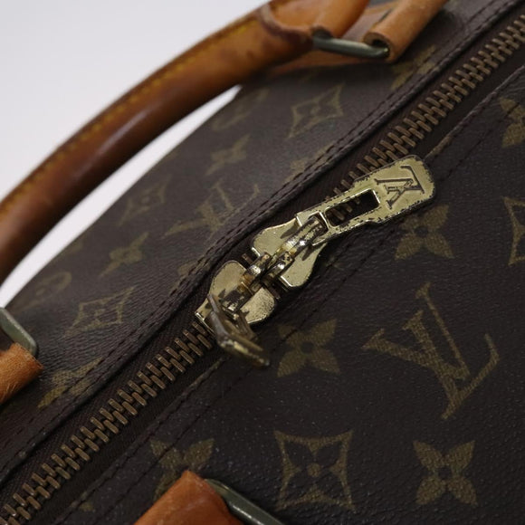 LOUIS VUITTON Monogram Keepall 60 Boston Bag M41422 LV Auth 117008
