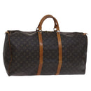 LOUIS VUITTON Monogram Keepall 60 Boston Bag M41422 LV Auth 117008-1
