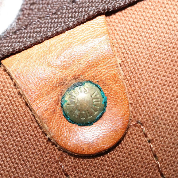 LOUIS VUITTON Monogram Keepall 60 Boston Bag M41422 LV Auth 117008