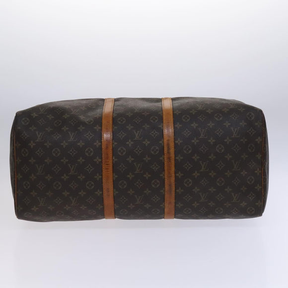 LOUIS VUITTON Monogram Keepall 60 Boston Bag M41422 LV Auth 117008