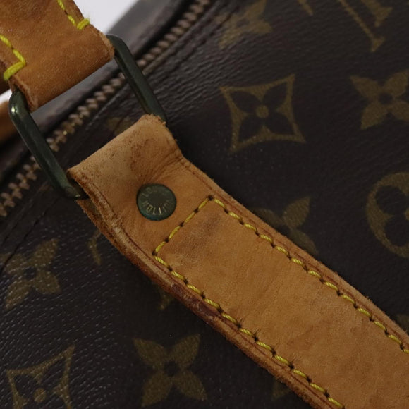 LOUIS VUITTON Monogram Keepall Bandouliere 60 Boston Bag M41412 LV Auth 117009