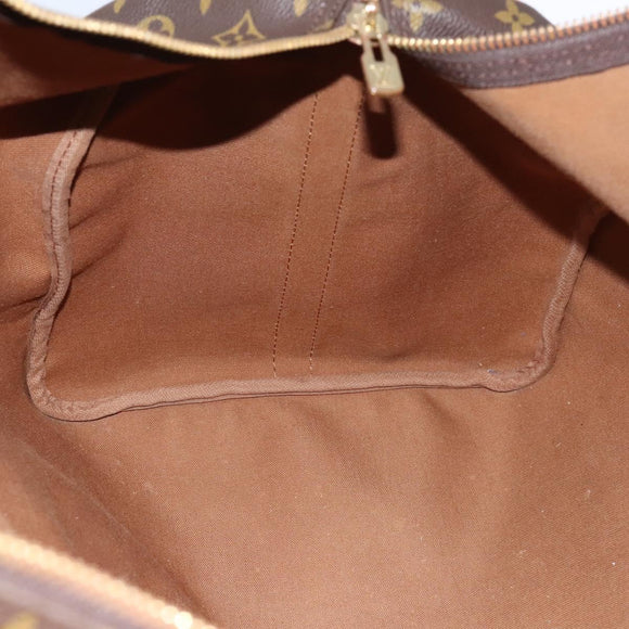 LOUIS VUITTON Monogram Keepall Bandouliere 60 Boston Bag M41412 LV Auth 117009