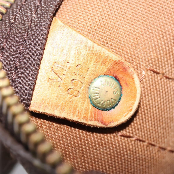 LOUIS VUITTON Monogram Keepall Bandouliere 60 Boston Bag M41412 LV Auth 117009