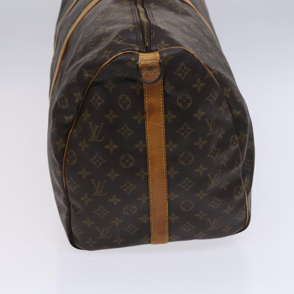 LOUIS VUITTON Monogram Keepall Bandouliere 60 Boston Bag M41412 LV Auth 117009