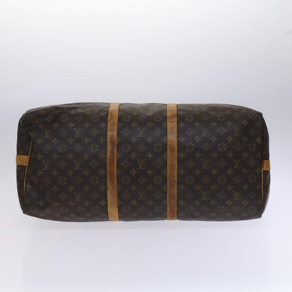 LOUIS VUITTON Monogram Keepall Bandouliere 60 Boston Bag M41412 LV Auth 117009