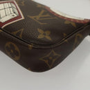 LOUIS VUITTON Monogram Patch Mini Pochette Accessoires Pouch M95804 Auth 117010AV-15