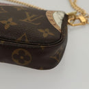 LOUIS VUITTON Monogram Patch Mini Pochette Accessoires Pouch M95804 Auth 117010AV-17