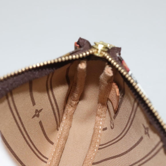 LOUIS VUITTON Monogram Patch Mini Pochette Accessoires Pouch M95804 Auth 117010AV