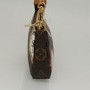 LOUIS VUITTON Monogram Patch Mini Pochette Accessoires Pouch M95804 Auth 117010AV-4