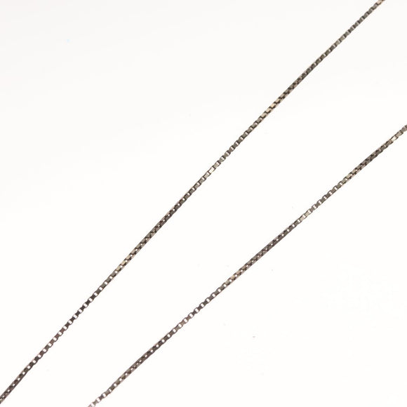 LOUIS VUITTON Damier Graphite Pandantif Soho Necklace M66023 LV Auth 117027