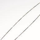 LOUIS VUITTON Damier Graphite Pandantif Soho Necklace M66023 LV Auth 117027-14