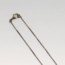 LOUIS VUITTON Damier Graphite Pandantif Soho Necklace M66023 LV Auth 117027-8