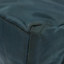 PRADA Hand Bag Nylon Blue Silver Auth 117028-16