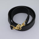 GUCCI Bamboo Hand Bag Leather 2way Black Gold 001 1781 1577 0 Auth 117029-21
