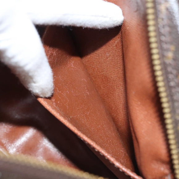 LOUIS VUITTON Monogram Compiegne 28 Clutch Bag M51845 LV Auth 117052