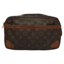 LOUIS VUITTON Monogram Compiegne 28 Clutch Bag M51845 LV Auth 117052-13