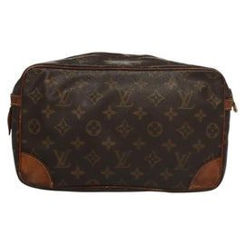 LOUIS VUITTON Monogram Compiegne 28 Clutch Bag M51845 LV Auth 117052 - 0