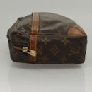 LOUIS VUITTON Monogram Compiegne 28 Clutch Bag M51845 LV Auth 117052-4