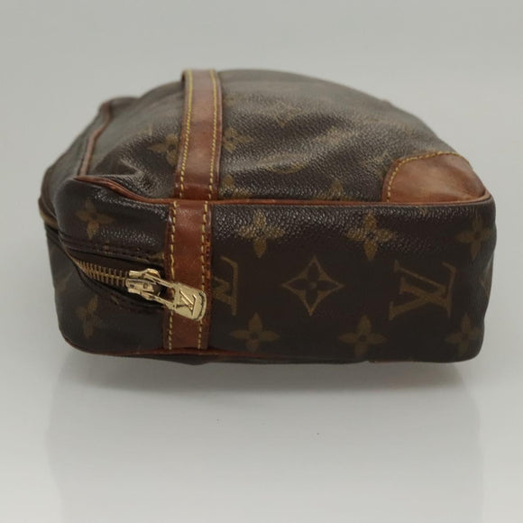 LOUIS VUITTON Monogram Compiegne 28 Clutch Bag M51845 LV Auth 117052