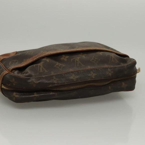 LOUIS VUITTON Monogram Compiegne 28 Clutch Bag M51845 LV Auth 117052