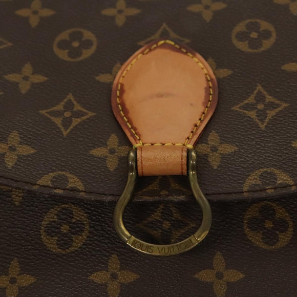 LOUIS VUITTON Monogram Saint Cloud GM Shoulder Bag M51242 LV Auth 117072