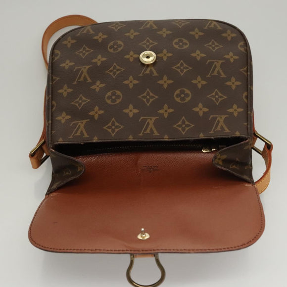 LOUIS VUITTON Monogram Saint Cloud GM Shoulder Bag M51242 LV Auth 117072