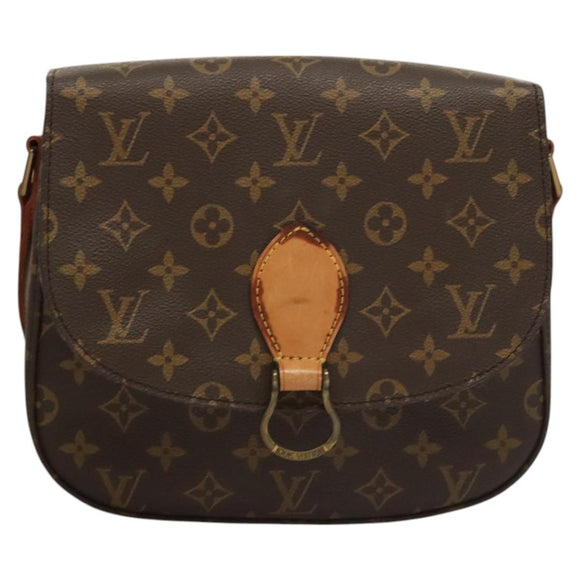 LOUIS VUITTON Monogram Saint Cloud GM Shoulder Bag M51242 LV Auth 117072