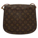 LOUIS VUITTON Monogram Saint Cloud GM Shoulder Bag M51242 LV Auth 117072-2