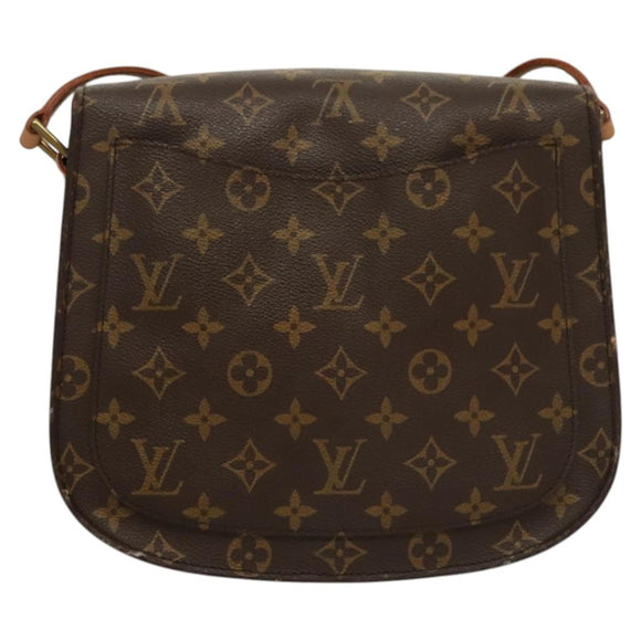 LOUIS VUITTON Monogram Saint Cloud GM Shoulder Bag M51242 LV Auth 117072