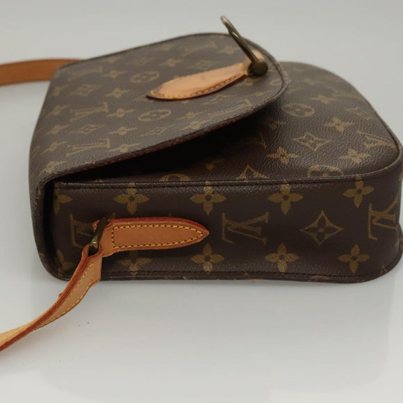 LOUIS VUITTON Monogram Saint Cloud GM Shoulder Bag M51242 LV Auth 117072