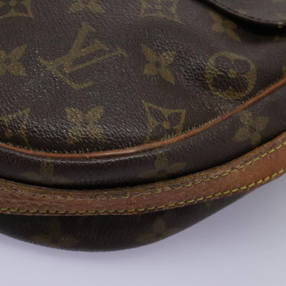 LOUIS VUITTON Monogram Jeune Fille GM Shoulder Bag M51225 LV Auth 117073