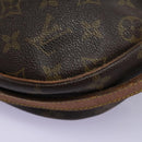 LOUIS VUITTON Monogram Jeune Fille GM Shoulder Bag M51225 LV Auth 117073-18