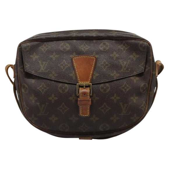 LOUIS VUITTON Monogram Jeune Fille GM Shoulder Bag M51225 LV Auth 117073