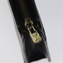 LOUIS VUITTON Epi Pochette Homme Clutch Bag Black Noir M52522 LV Auth 117084-8