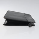 LOUIS VUITTON Epi Pochette Homme Clutch Bag Black Noir M52522 LV Auth 117084-3