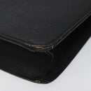 LOUIS VUITTON Epi Pochette Homme Clutch Bag Black Noir M52522 LV Auth 117084-7