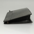 LOUIS VUITTON Epi Pochette Homme Clutch Bag Black Noir M52522 LV Auth 117085-3
