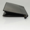 LOUIS VUITTON Epi Pochette Homme Clutch Bag Black Noir M52522 LV Auth 117085-4