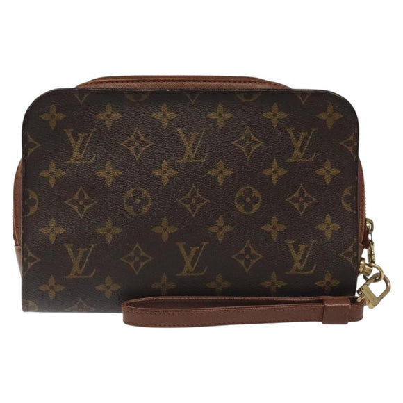 LOUIS VUITTON Monogram Orsay Clutch Bag M51790 LV Auth 117088