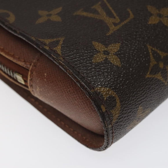 LOUIS VUITTON Monogram Orsay Clutch Bag M51790 LV Auth 117088