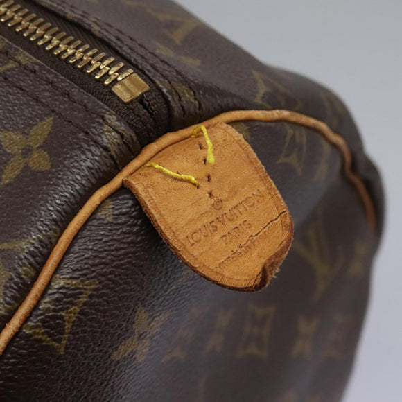 LOUIS VUITTON Monogram Keepall 55 Boston Bag M41424 LV Auth 117095